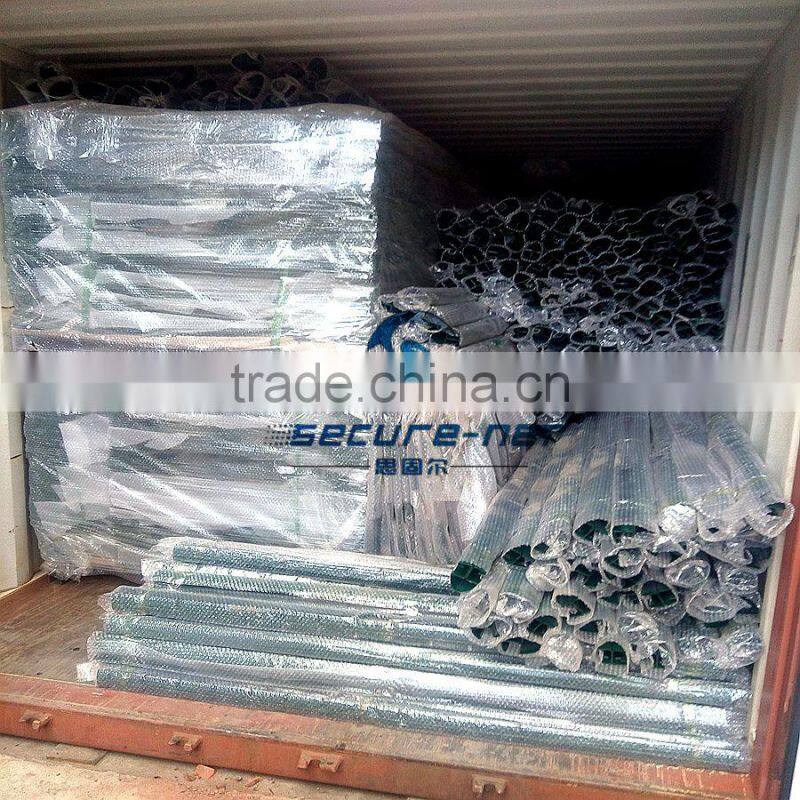2.5m height powder coated border garden wire mesh fence