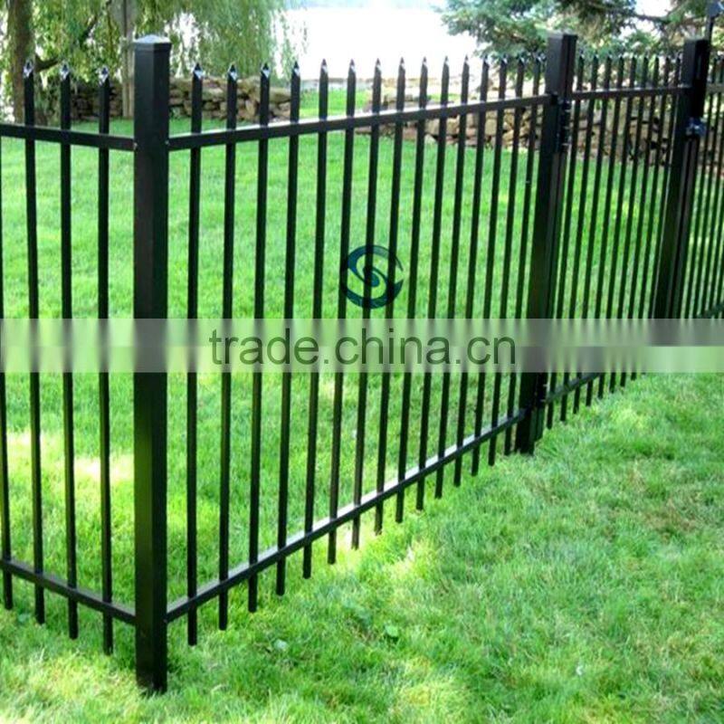 galvanized portable metal backyard fence