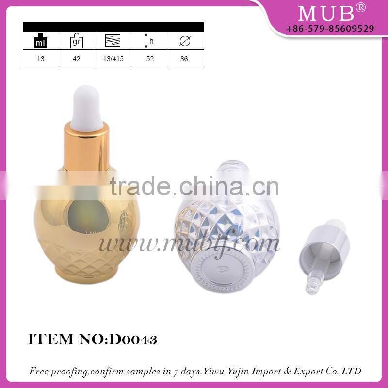 D0039 dropper bottle perfume glass bottles for cosmetic gifts