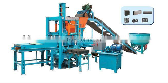 High quality QT3-35 full-automatic hydraulic cement burning-free block machine principle