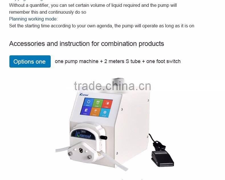 Kamoer Lab-UIP peristaltic pump for lab sterile culture