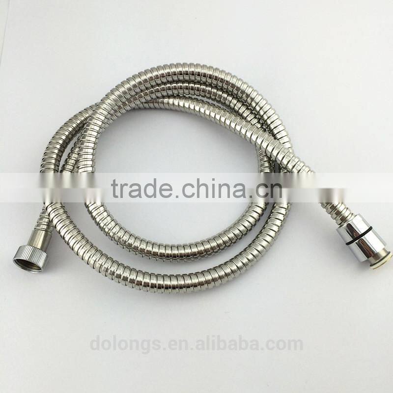 Doflex 2015 new design stainless steel flexible bath shower hose with brass fittings 59 inches