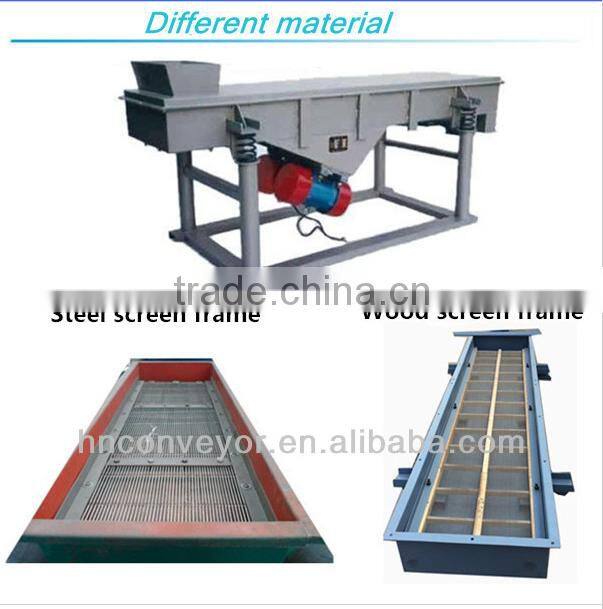 sand linear vibrating sieve with CE
