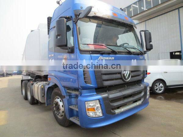 3 Axles Oil Tank Trailer 49000L With FONTON Tractor