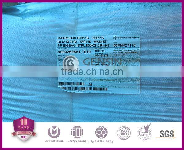 10mm polycarbonate triple-wall sheet /pc hollow sheet /roofing sheet