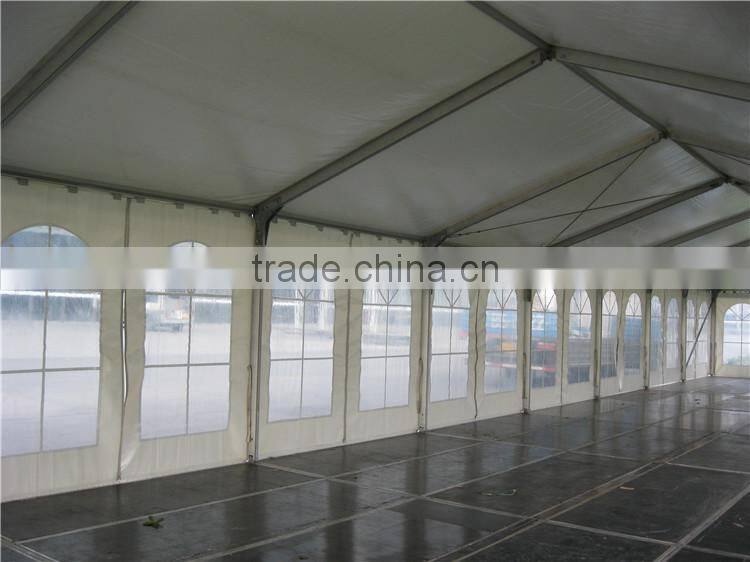 Hot sale pvc wateroof white tents with side cover pvc
