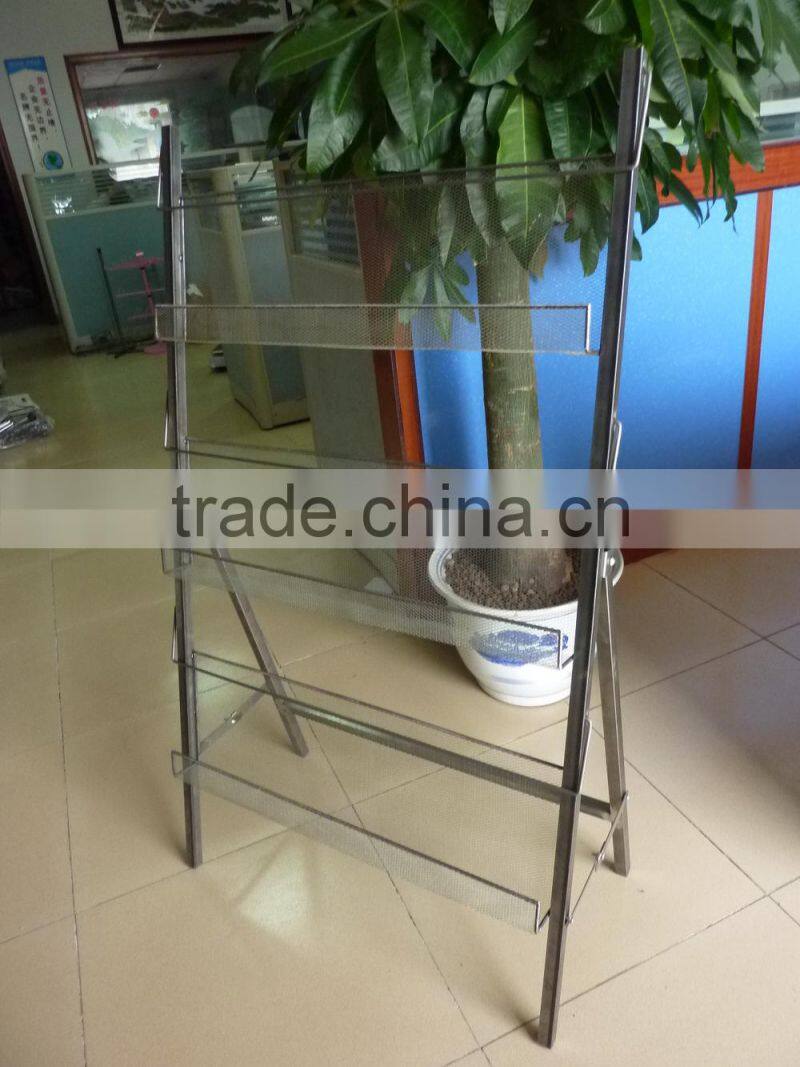 free stand library magazine display rack