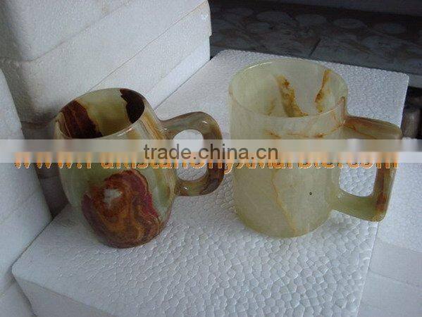 MANUFACTURER AND EXPORTERS ONYX COFFEE CUPS OR MUGS HANDICRAFTS
