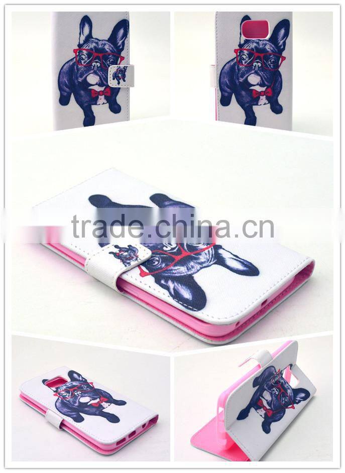 Wholesales in alibaba Multi-purpose Leather Case For Samsung Galaxy S6 Phone