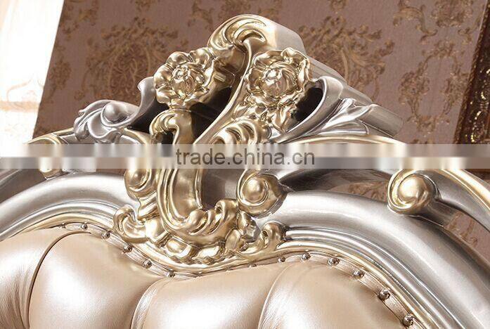 Bisini Luxury Furniture Bed, Exquisite Bedroom Furniture King Size Bed, Wooden Bedroom Furniture Set (BF01-ML010)