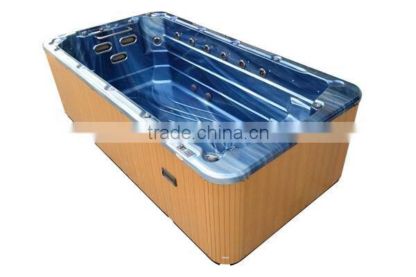 2015 Top 4m long swim spa Supplier in Shenzhen with CE&SAA and Best Price for Swimming