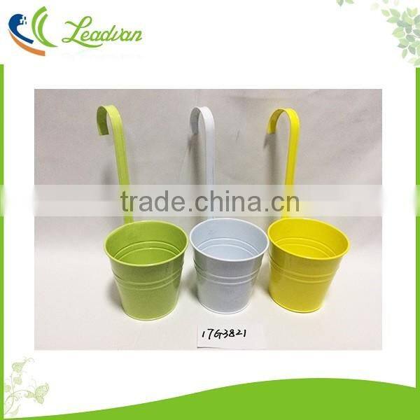 Garden Supplies decorative garden wall herb metal hanging basket planters