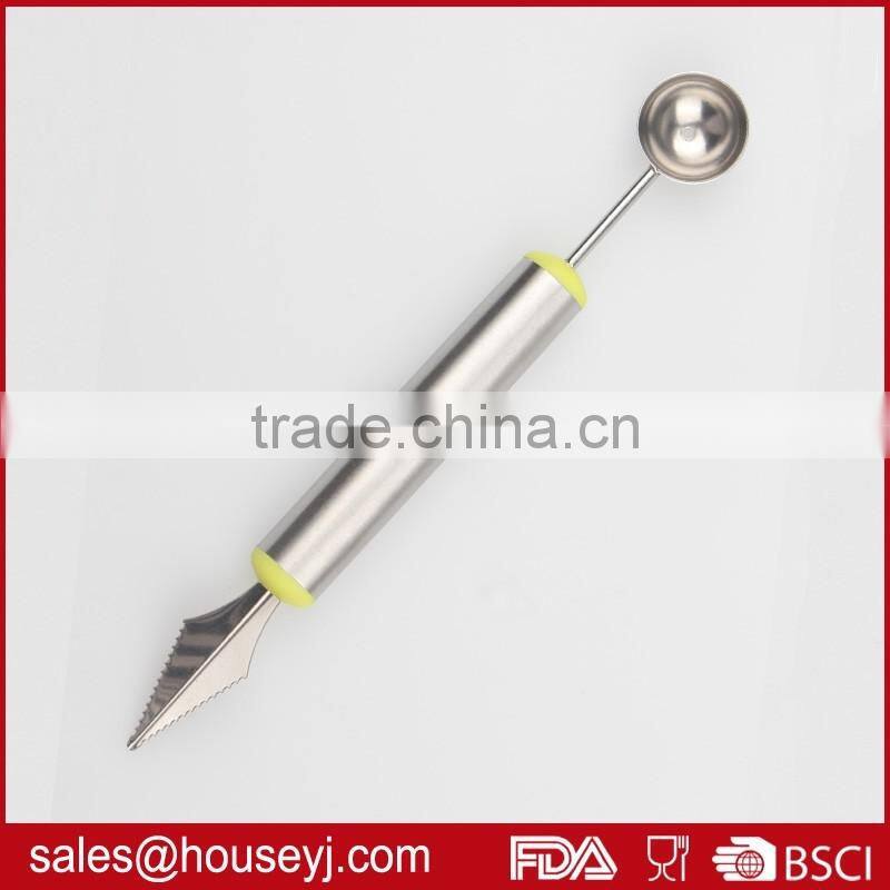 Fruit carving tool stainless steel kitchen ware tool watermelon carving tool