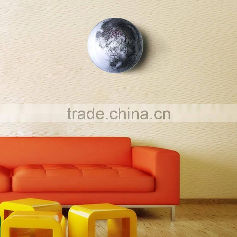 3D Simulate Decorative Healing Moon Night Light, Dual Mode Remote Control Color Changing Moon Shape Night Light For Wholesale