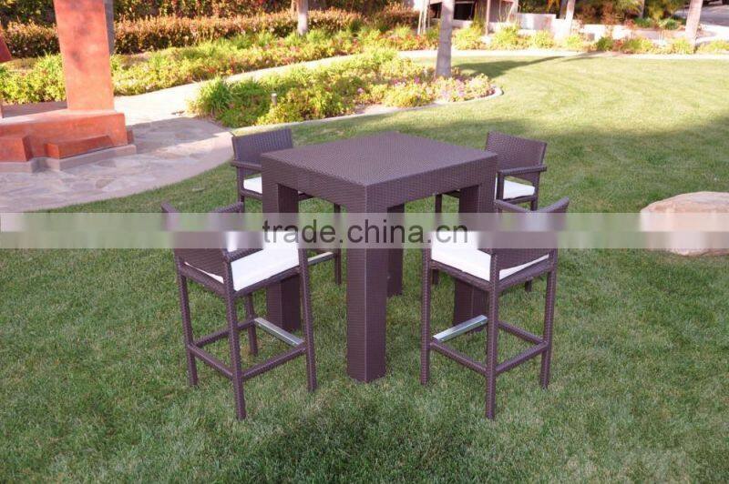 2017 Sigma high end cheap resin wicker modern lounge bar furniture