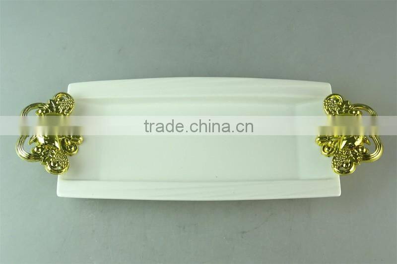 Low Price High Quality White Ceramic Dinner Plate For Wholesale