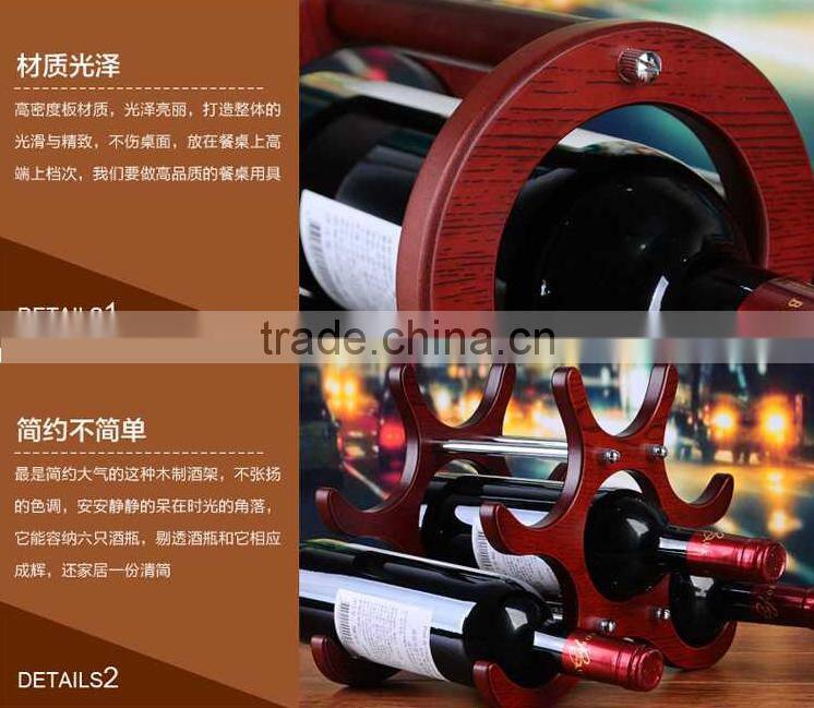 2016 hot sale decorative display shelf aluminum wine bottle rack customized acrylic wine display rack with low price