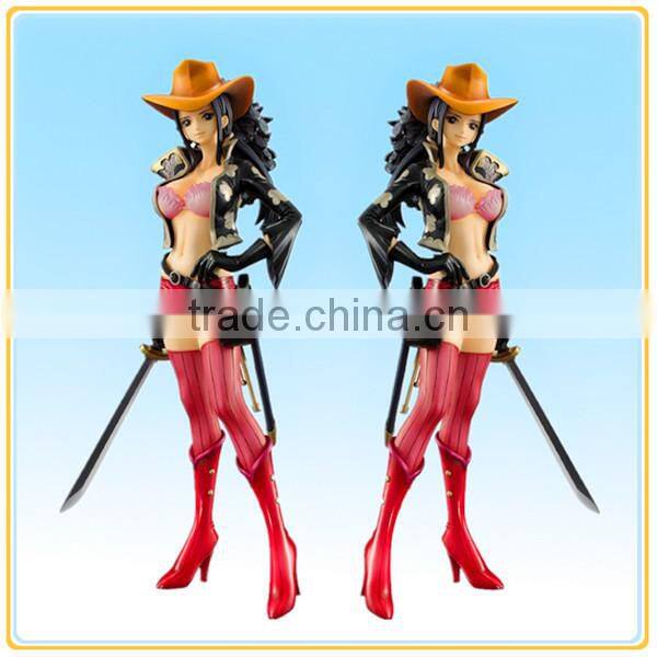 Custom resin comic One Piece figure, Nicole robin figirine, nude girl action figure