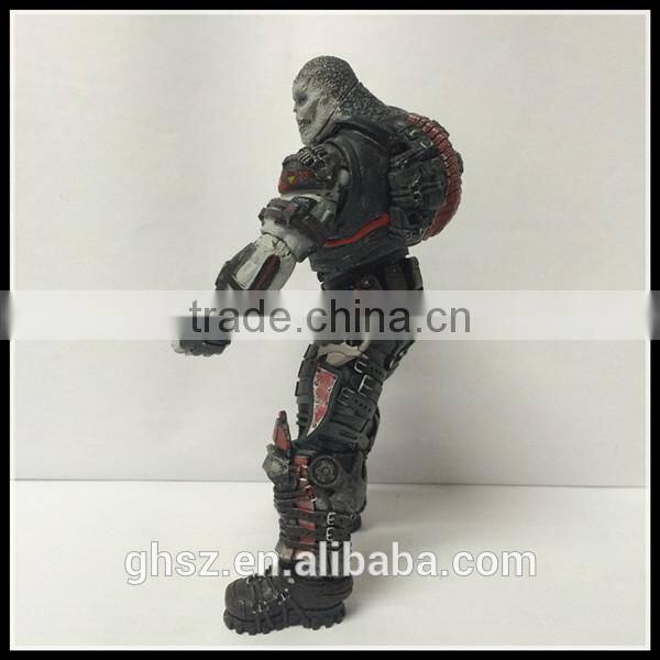 Custom plastic gears of war action figurine action figure wholesale