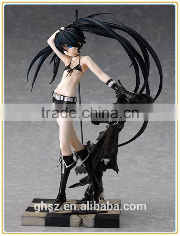 Factory price japanese black rock shooter episode 1anime figure for sale