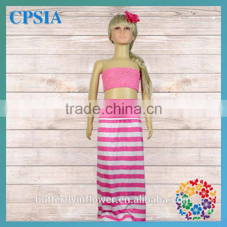 2014 Fancy Soft Chic Girls Maxi Skirt Wholesale Indian Long Young Teens Skirts 0-10 T