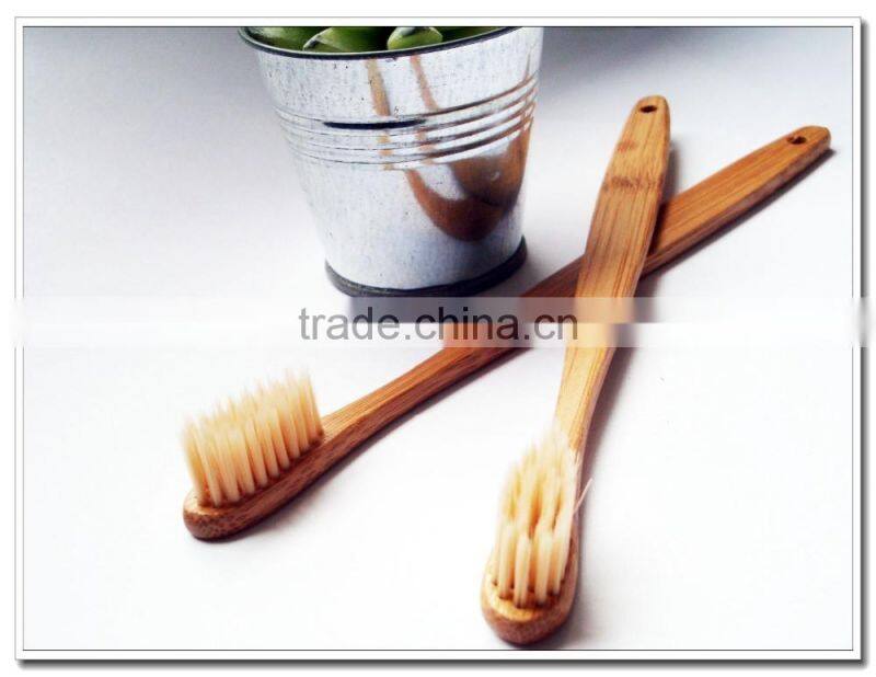 Adult bamboo toothbrush for home,hotel,travel