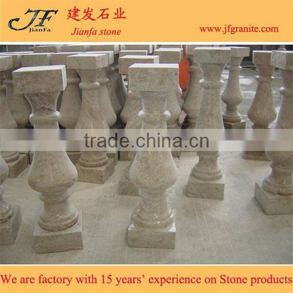 Marble railing baluster