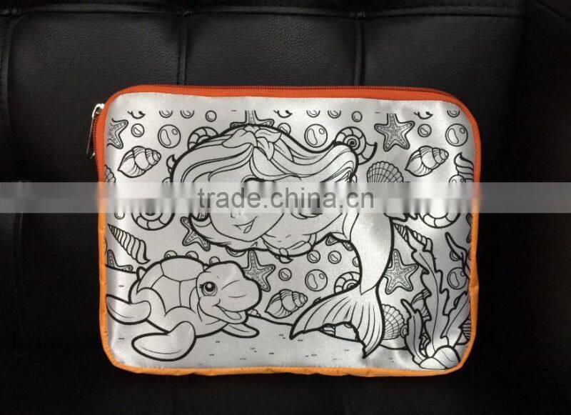 Animation style DIY schoolbag graffiti bag children Shoulder Bags