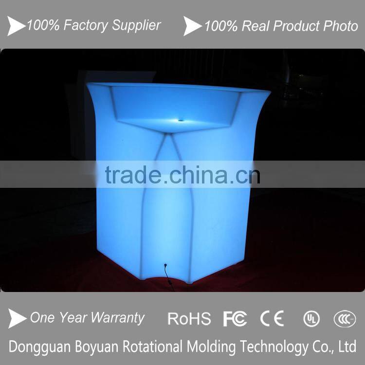 popular glowing led bar counter, illuminated home bar furniture