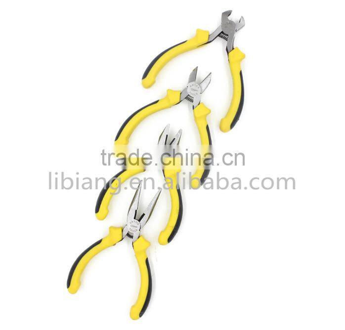 1 set 4pcs carbon steel wire cutter plier set