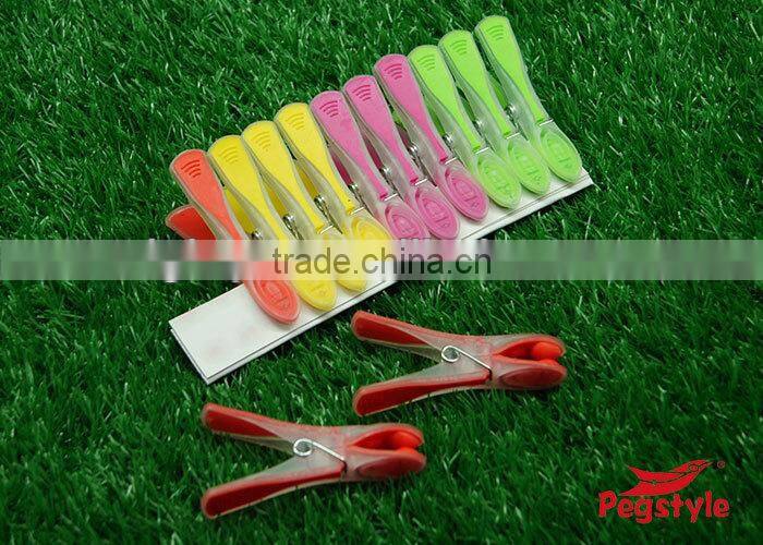 wholesale household items products TPR color pins plastic clothes pegs