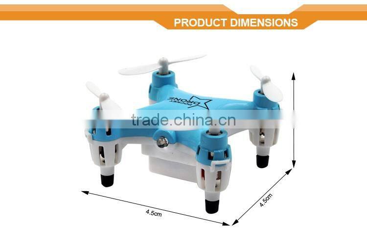 2.4G WiFi FPV Tiny Quadcopter 0.3MP Camera Pocket rc octocopter drones