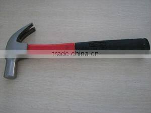 British/American claw hammers with hictory/plastic-coating/steel/wooden handle&one piece roofing hammer