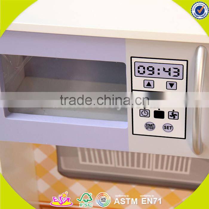 wholesale cute wooden pretend kitchen toy, fashion kids wooden kitchen toy, interesting children wooden kitchen toy W10C141