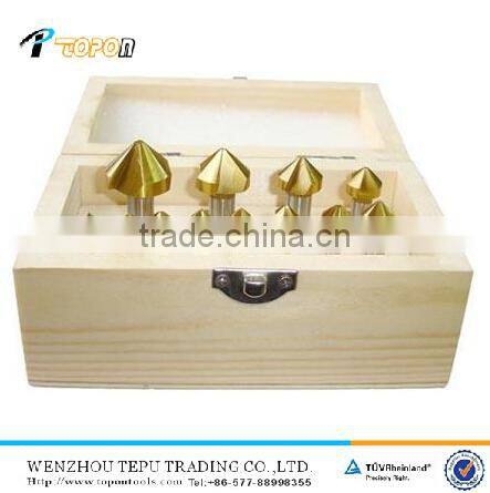 12pcs 4.3-25mm 3 flutes 90 degree angle metal cutting tools HSS countersink set