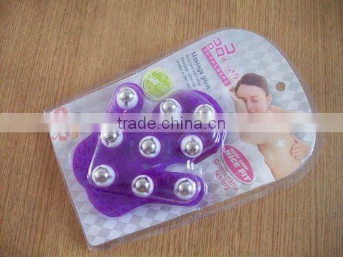 Plastic Massager with Steel Ball, Massager Ball, Plastic Body Massager