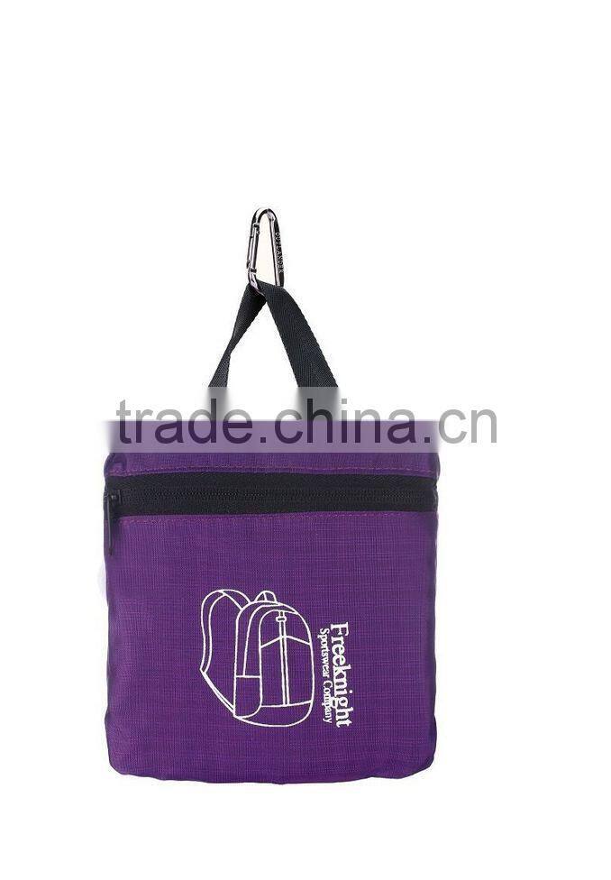 Waterproof light weight foldable backpack for hiking, Purple(CF-208)