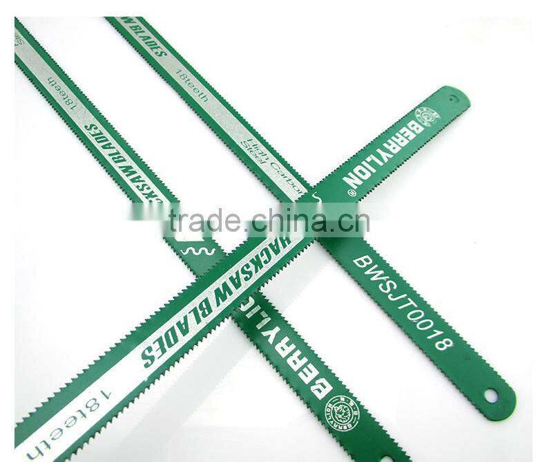 Berrylion Alloy Steel Hacksaw Blade Single Blade Hacksaw Blade 18T 24T