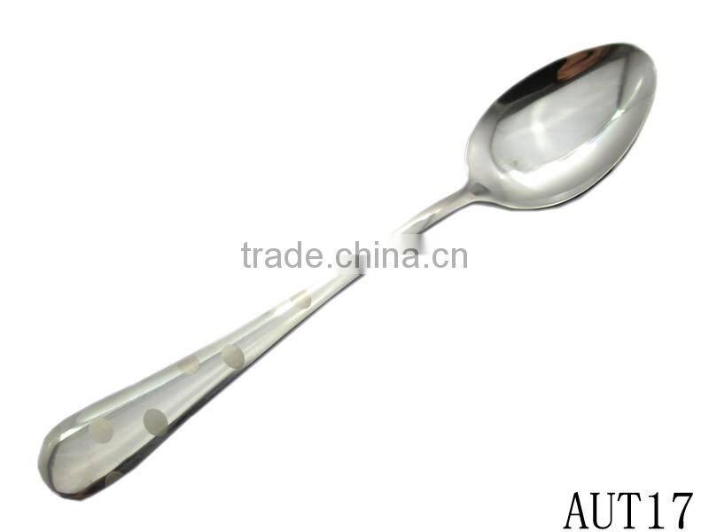 Factory direct Cutlery Set Stainless Steel Round Coffee Spoon Table Spoon