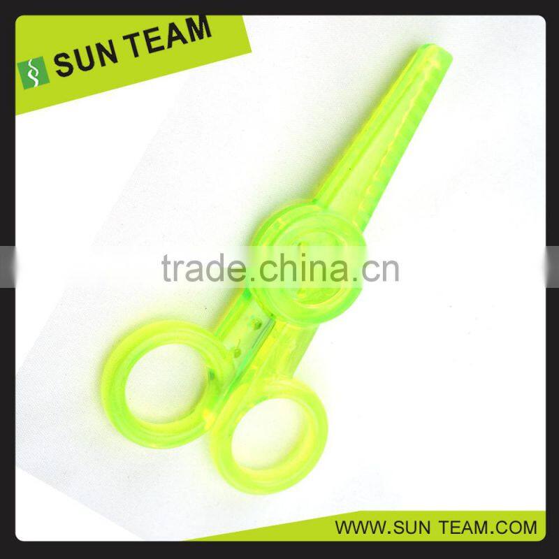 CS003 4-3/4" full plastic stationery children scissors student scissors