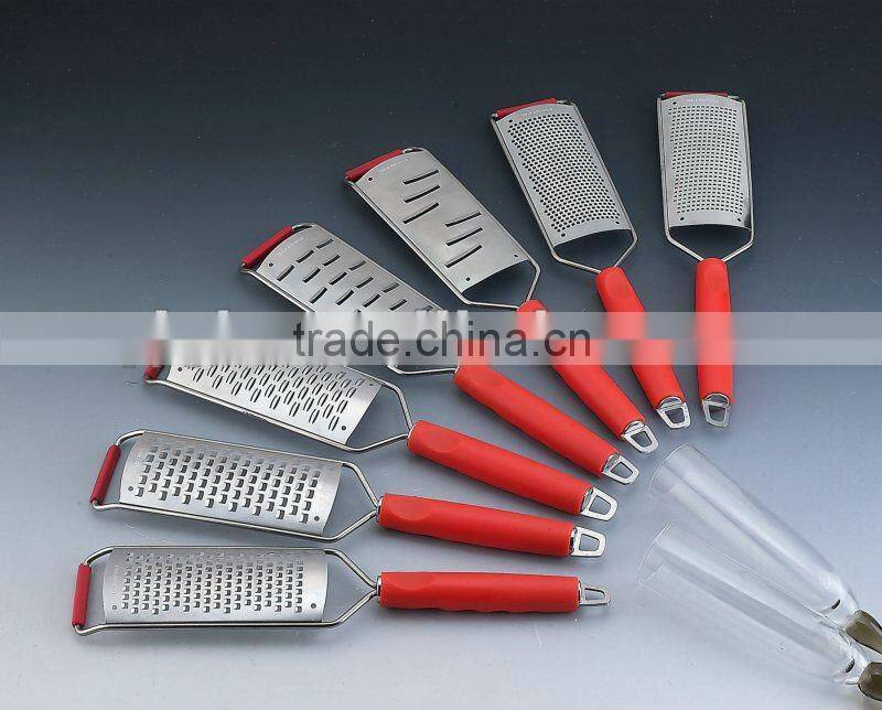 Fashionable new design stainless steel flat ginger grater