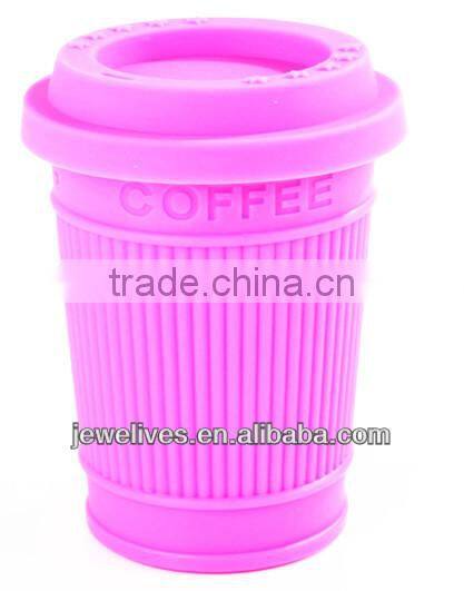 Silicone coffee cup smart food grade