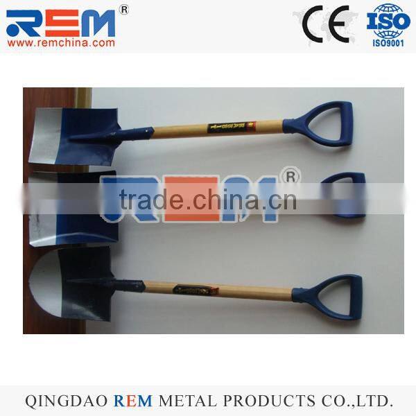 SHOVEL S512D METAL HEAD SHOVEL WOODEN HANDLE STEEL SHOVEL