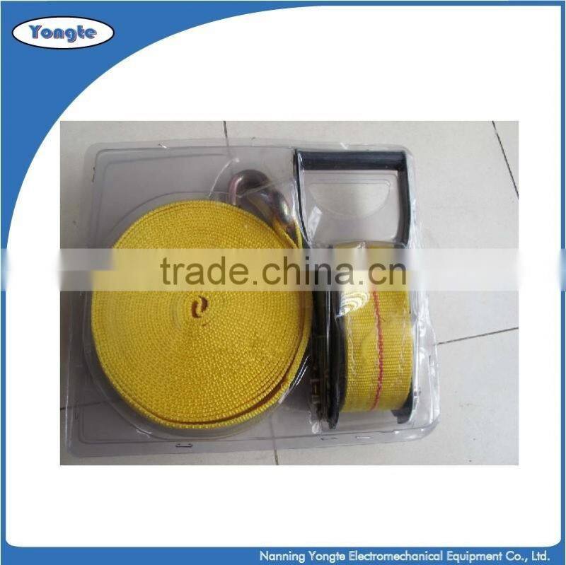 Heavy Duty cargo lashing belt /ratchet straps/ratchet tie down