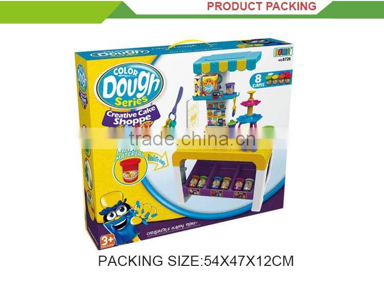 Interesting DIY intelligence colorful toys fake birthday cake designs for kids