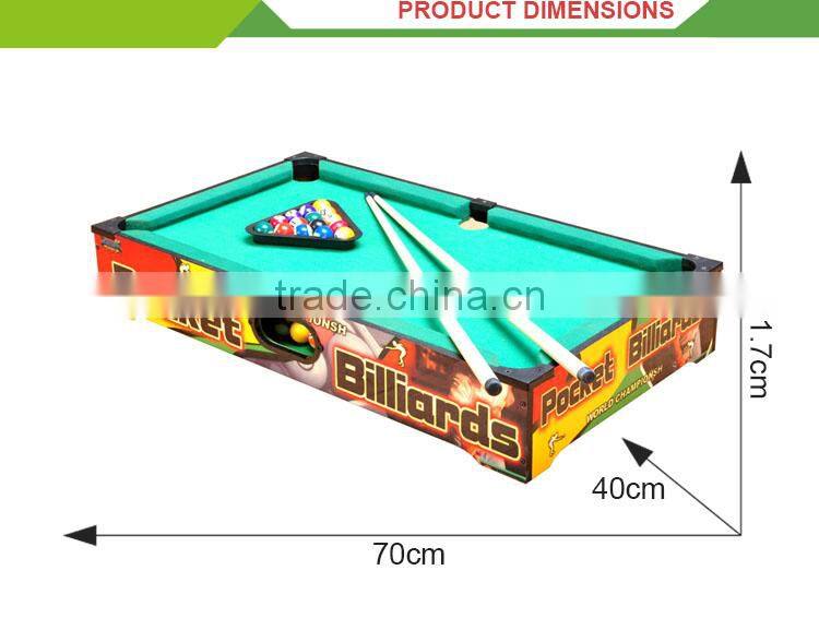 2 in 1 multi kids play toy mini snooker game table