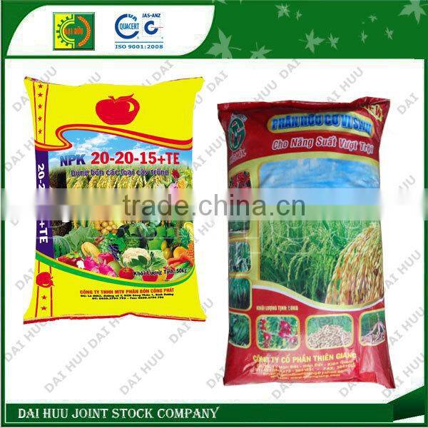 PP woven bag with Lamination using for Fertilizer