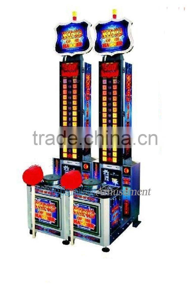 King of hammer arcade lottery ticket game machine for christmas