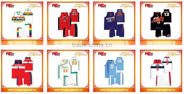 Custom Made Basketball Uniform, Polyester Basketball Top For Free Design