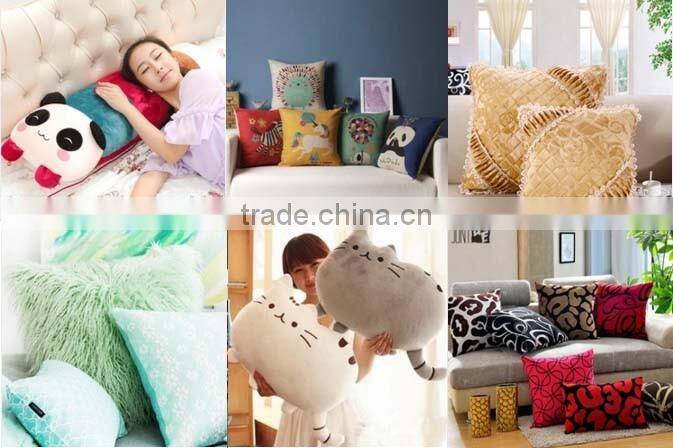 short plush 2way custom pillow DIY picture/picture pillow cover/case